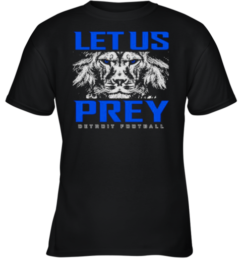 Detroit Lions Let Us Prey Youth T-Shirt