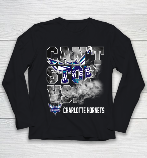 NBA Charlotte Hornets Basketball Can't Stop Vs Youth Long Sleeve