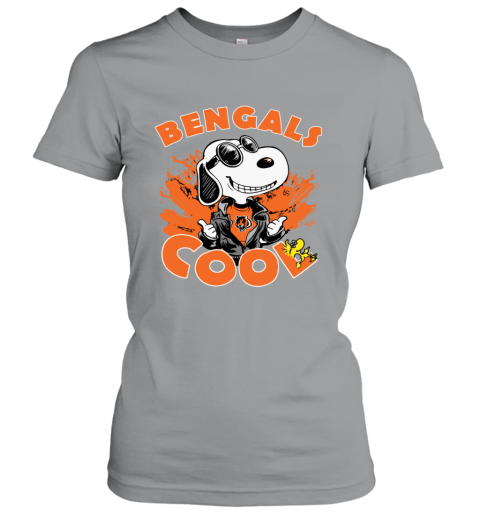 Cincinnati Bengals Snoopy Joe Cool We're Awesome Long Sleeve T-Shirt 