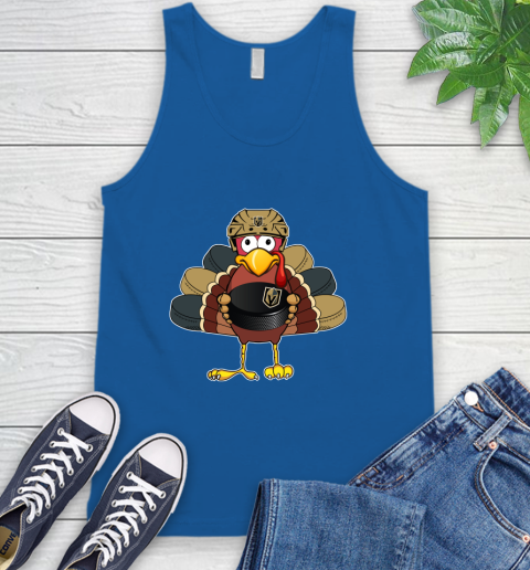 Vegas Golden Knights Turkey Thanksgiving Day Tank Top 5