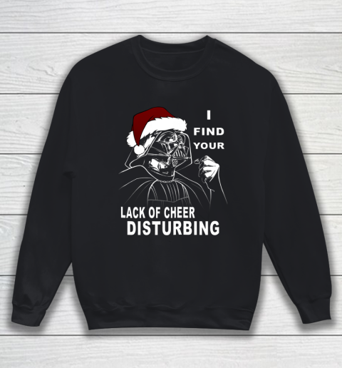 Star Wars Vader Santa Lack Holiday Cheer Christmas Sweatshirt