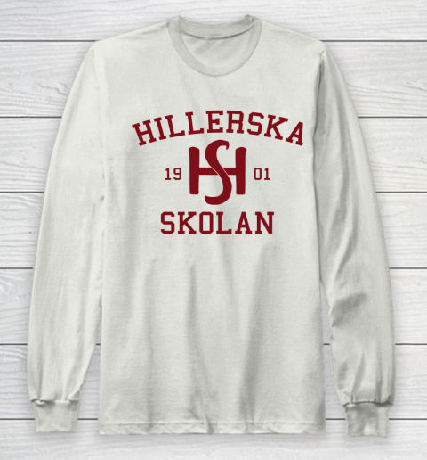 Hillerska Grey  Young Royals Hillerska School Long Sleeve T-Shirt 9