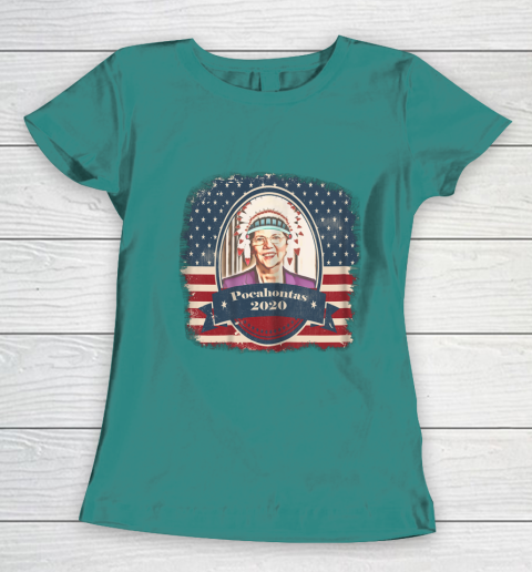 Elizabeth Warren-Pocahontas Vintage American Flag T Shirt Elizabeth Warren-Pocahontas Vintage American Flag T Shirt