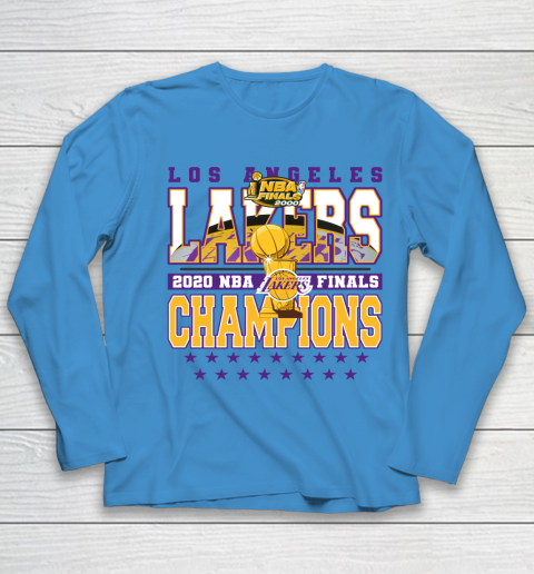LA Lakers 2020 NBA Finals Champions Youth Long Sleeve 4