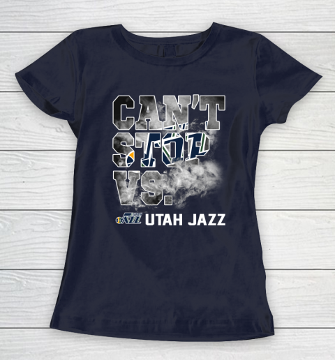 NBA Utah Jazz Basketball Can't Stop Vs Women's T-Shirt 2
