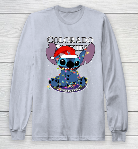 Colorado Rockies MLB noel stitch Baseball Christmas Long Sleeve T-Shirt 4