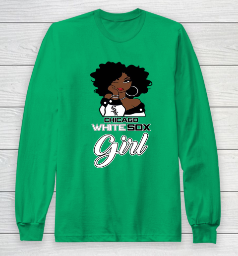 Chicago White Sox Girl MLB Long Sleeve T-Shirt 7