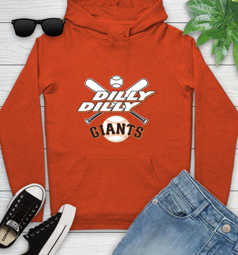MLB San Francisco Giants Dilly Dilly Baseball Sports Youth Hoodie 5