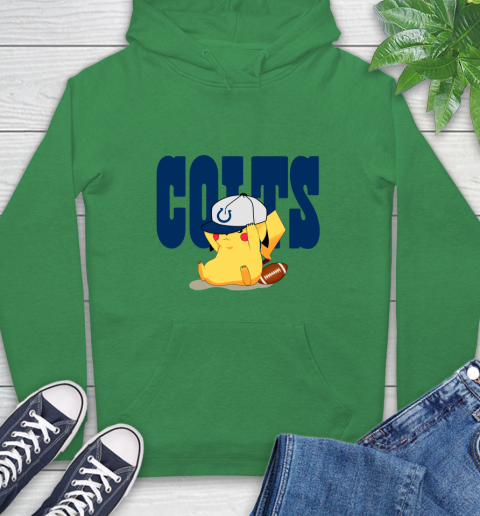 NFL Pikachu Football Sports Indianapolis Colts Hoodie 8