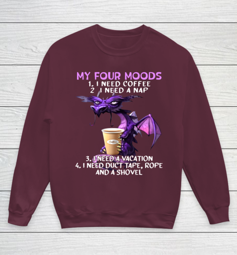 My Four Moods Glumy Dragon Youth Sweatshirt 4