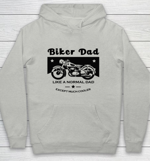 Father's Day Funny Gift Ideas Apparel  Biker Dad Youth Hoodie