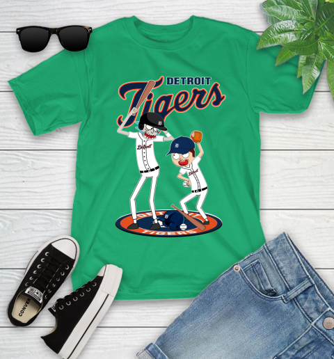 MLB Detroit Tigers Rick And Morty Baseball 108