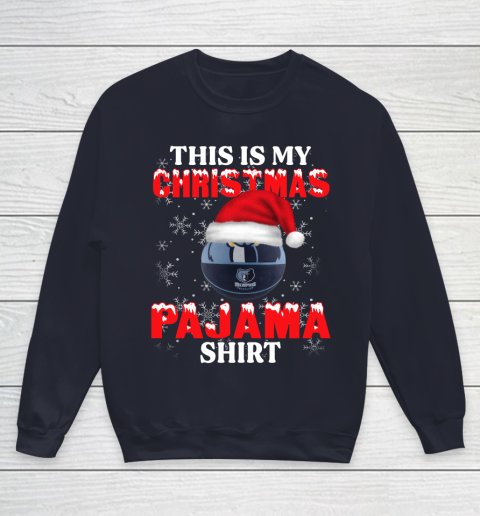 Memphis Grizzlies This Is My Christmas Pajama Shirt NBA Youth Sweatshirt 2