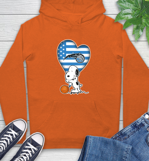 Orlando Magic NBA Basketball The Peanuts Movie Adorable Snoopy Hoodie 5