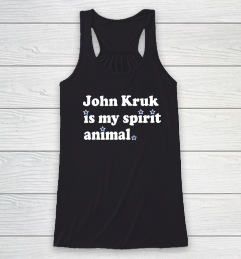 Johnkruk John Kruk Is My Spirit Animal Racerback Tank