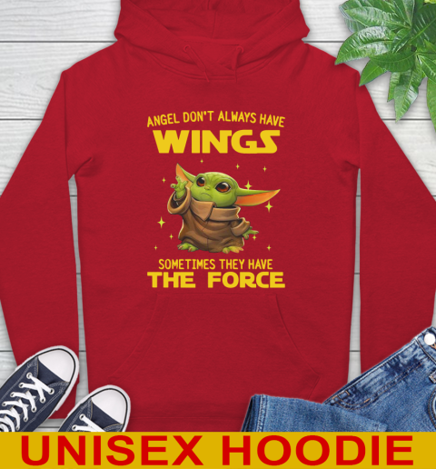 Baby Yoda Angel Don't Always Have Wings They Have The Force Shirt 22