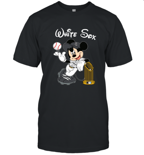 Chicago White Sox Mickey Taking The Trophy MLB 2019 Unisex Jersey Tee