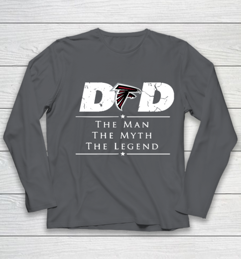 Atlanta Falcons NFL Football Dad The Man The Myth The Legend Youth Long Sleeve 6