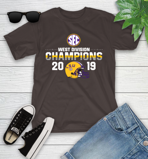 Awesome LSU Tigers West Division Champion 2019 Shirt 99