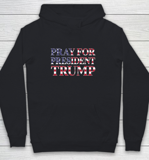 Trump Pray For Trump Peace and Love 2020 Youth Hoodie