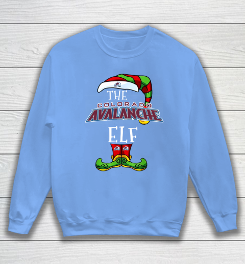 Colorado Avalanche Christmas ELF Funny NHL Youth Sweatshirt