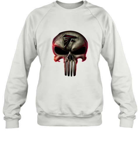 Atlanta Falcons The Punisher Mashup Football Sweatshirt