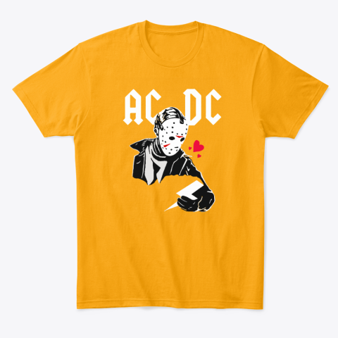 blmm acdc jason voorhee friday the 13th classic t shirt 2 front gold