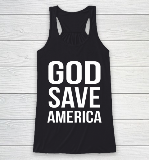 God Save America Racerback Tank