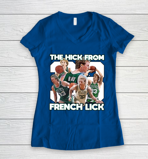 33 The Hick From French Lick Women's V-Neck T-Shirt 7