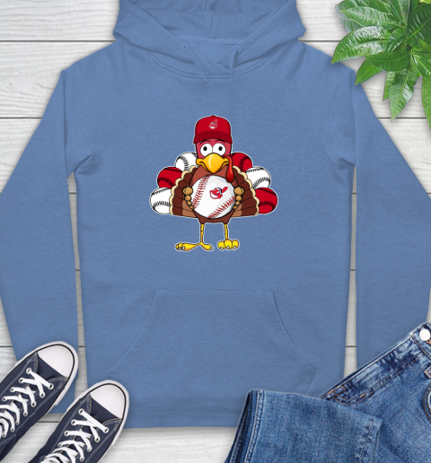 Cleveland Indians Turkey thanksgiving Hoodie 11