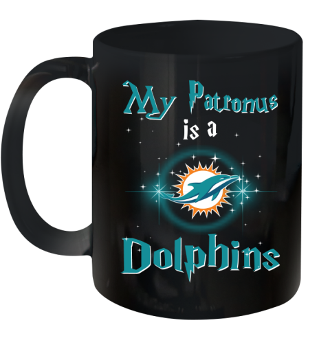 NFL Football Harry Potter My Patronus Is A Miami Dolphins Ceramic Mug 11oz