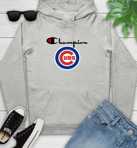 MLB Baseball Chicago Cubs Champion Shirt Youth Hoodie