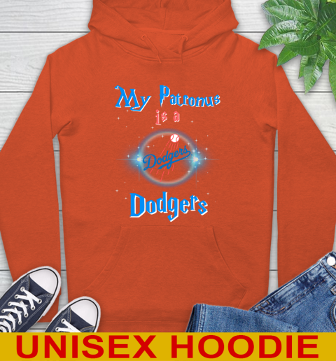 MLB Baseball Harry Potter My Patronus Is A Los Angeles Dodgers Hoodie 4