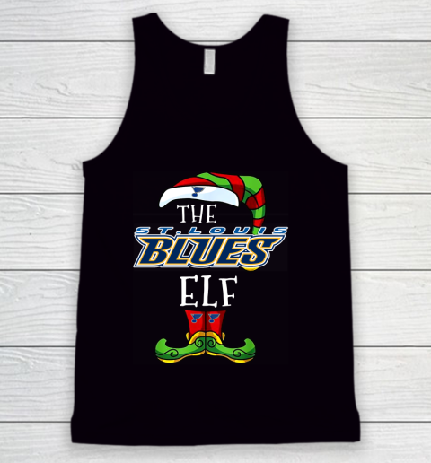 St.Louis Blues Christmas ELF Funny NHL Tank Top
