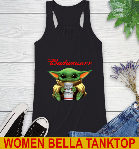 Star Wars Baby Yoda Hugs Budweiser Beer Shirt 38