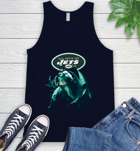 NFL Batman Football Sports New York Jets Tank Top 3