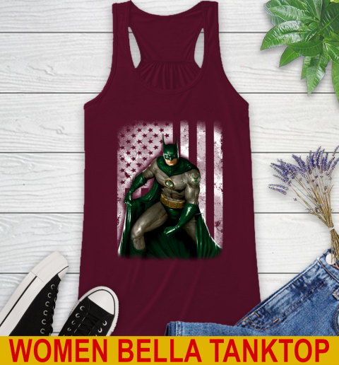 Milwaukee Bucks NBA Basketball Batman DC American Flag Shirt Racerback Tank 2