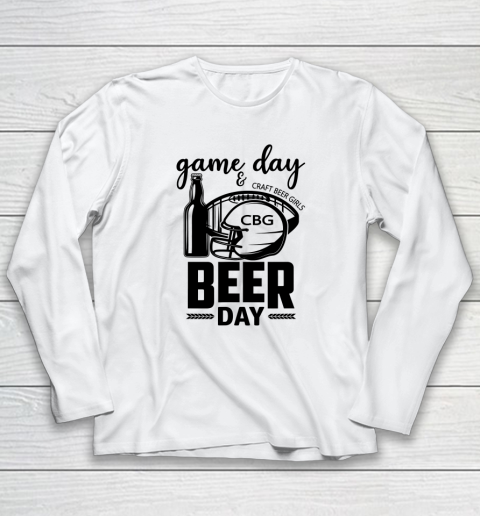 Football And Beer Day Long Sleeve T-Shirt