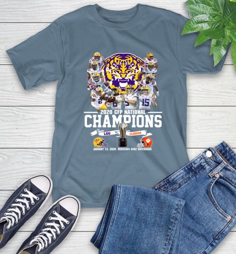 LSU Tigers 2020 Cfp National Champions Shirt 9