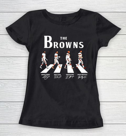 The Browns Mashup The Beatles Women's T-Shirt