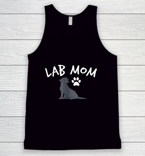 Dog Mom Shirt Labrador Retriever Lab Mom Dog Puppy Pet Lover Tank Top