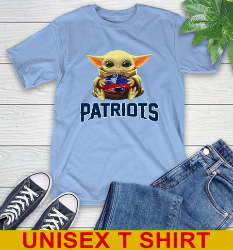 NFL Football New England Patriots Baby Yoda Star Wars Shirt T-Shirt 11