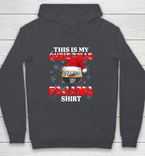 Oklahoma City Thunder This Is My Christmas Pajama Shirt NBA Youth Hoodie 5