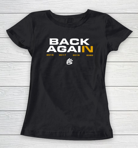 Steph Curry Back Again Women's T-Shirt