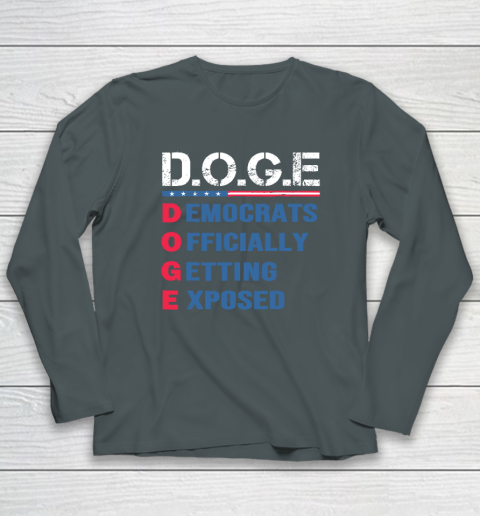Trump D.O.G.E Department Of Government Efficiency Long Sleeve T-Shirt 3
