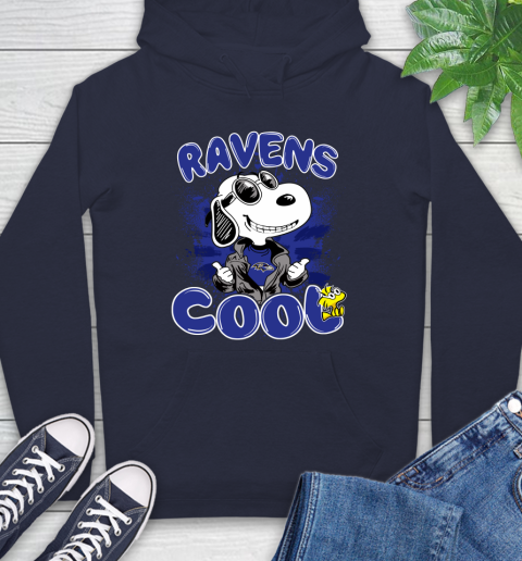 NFL Football Baltimore Ravens Cool Snoopy Shirt Hoodie 3