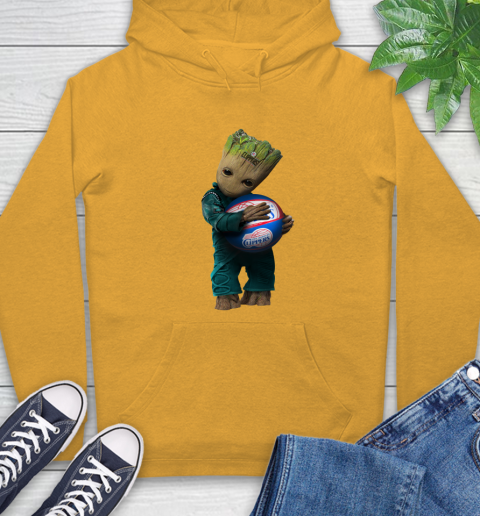 NBA Groot Guardians Of The Galaxy Basketball Sports Los Angeles Clippers Hoodie 3