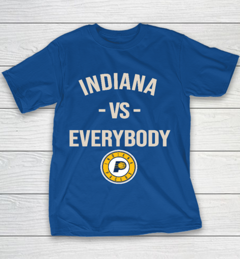 Indiana Pacers Vs Everybody Youth T-Shirt 6