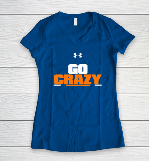 Go Crazy Cadillac Women's V-Neck T-Shirt 5