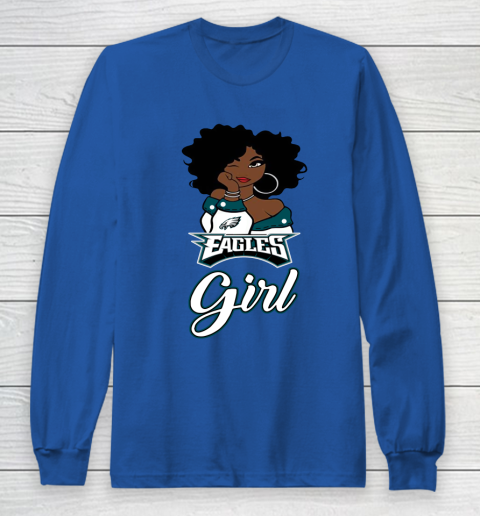 Philadelphia Eagles Girl NFL Long Sleeve T-Shirt 9